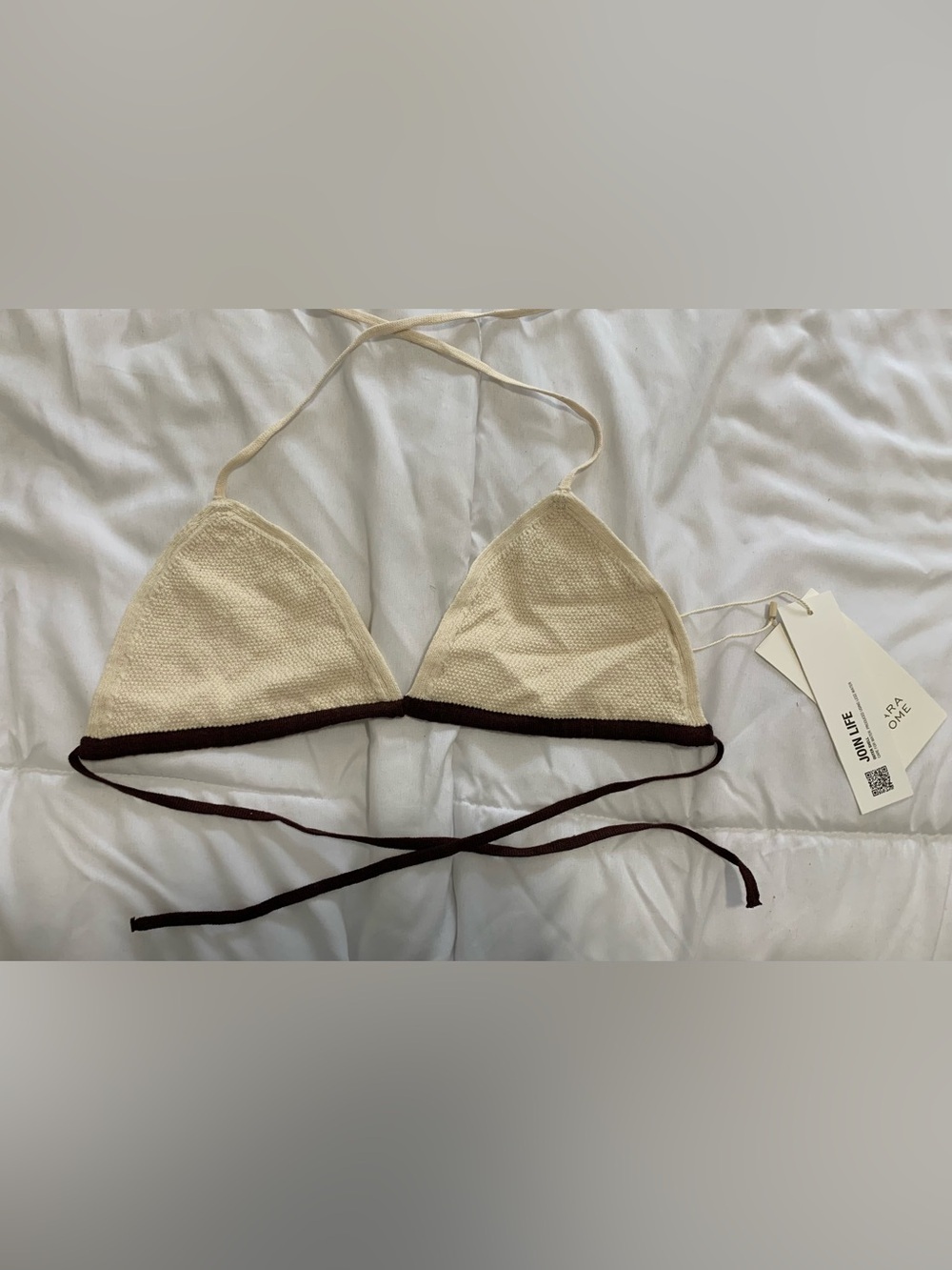 New Zara Swim Wear Top Size Small